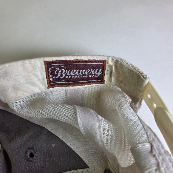 Summit Brewing Co. Trucker Hat Gray White Mesh Snapback Brewery Branding Co. - Picture 8 of 10